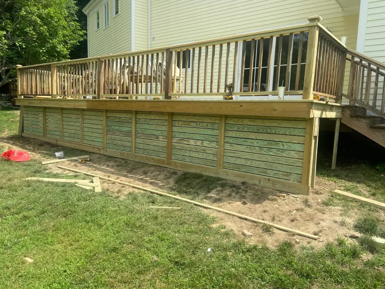 New deck cost in Connecticut