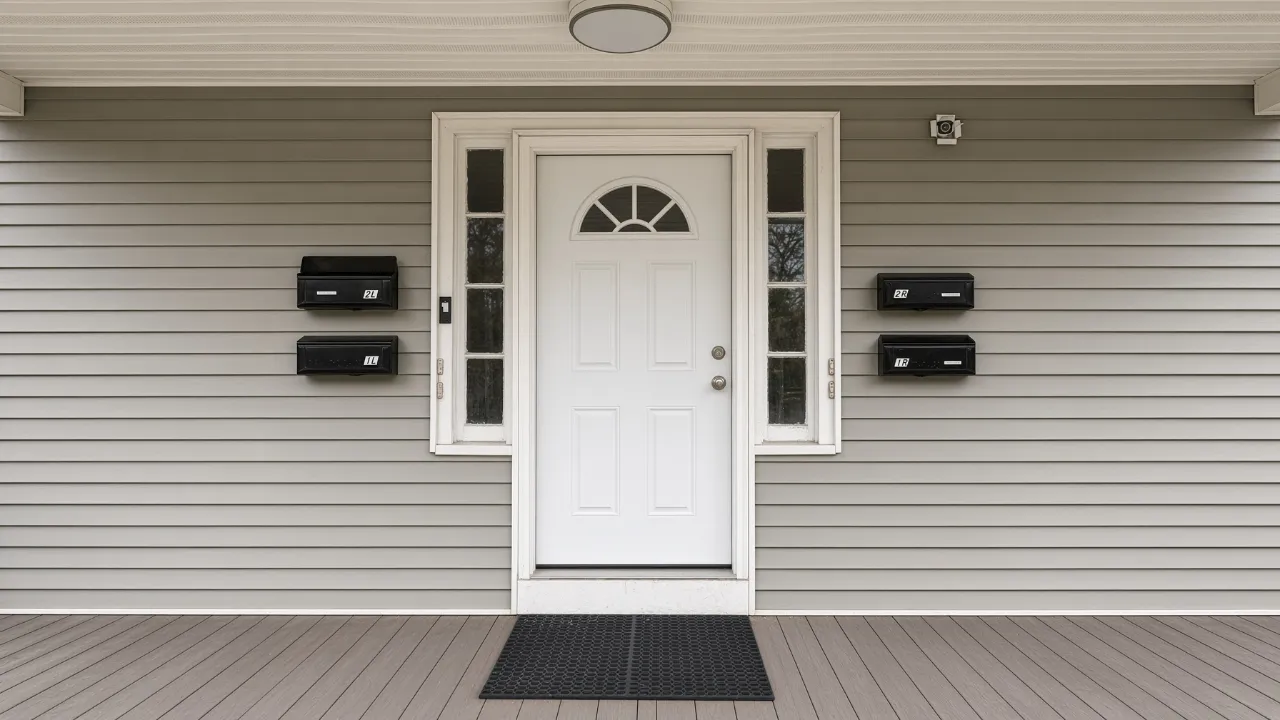 French patio doors installed in a Connecticut home